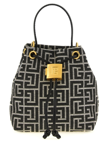 Bolso de mano Balmain bicolor de poliéster