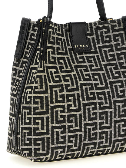 Balmain Bicolor Cotton Shoulder Bag
