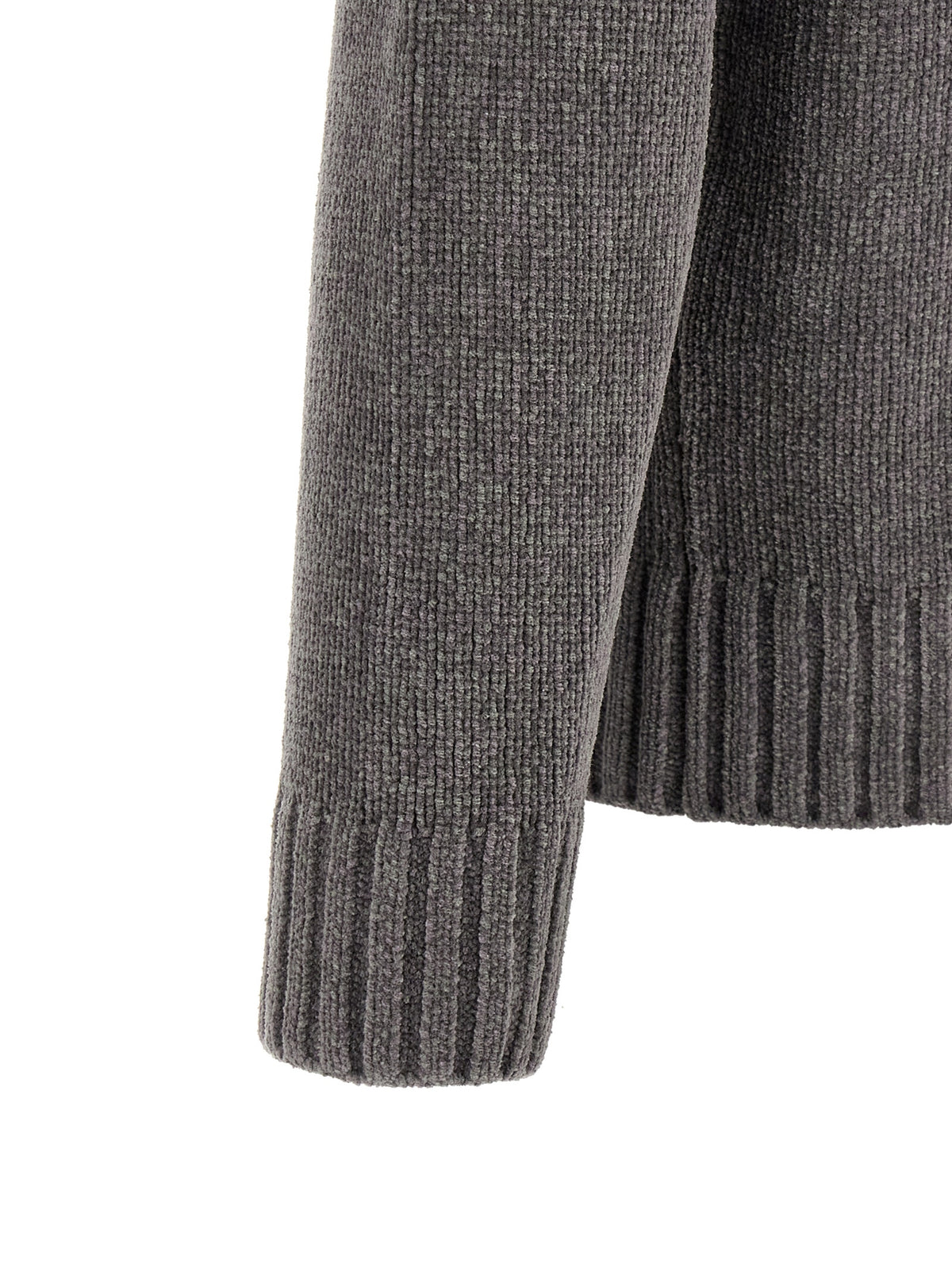 Stone Island Cardigan de Algodón Gris - Diseño Estructurado