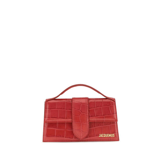 Jacquemus Sac à Main en Cuir de Vachette Rouge Bos Taurus