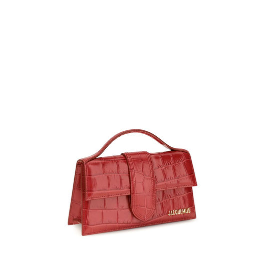 Jacquemus Sac à Main en Cuir de Vachette Rouge Bos Taurus