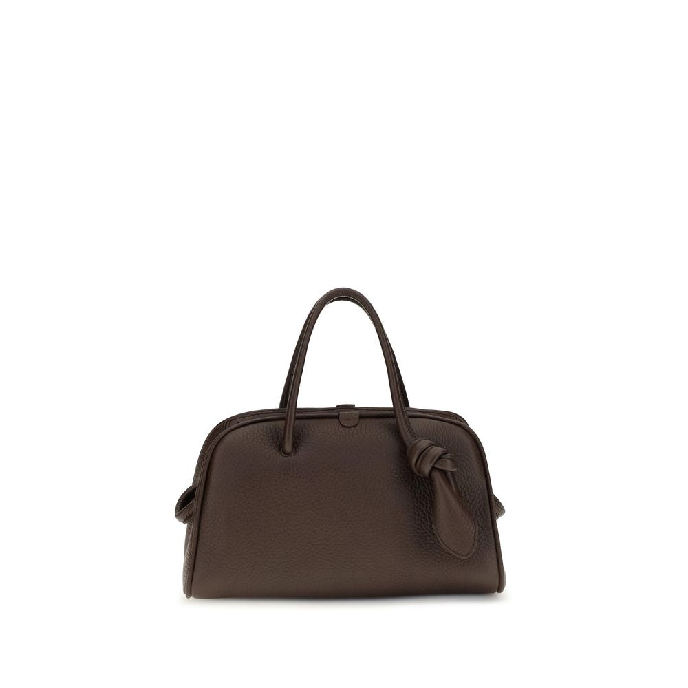 Bolso De Mano Jacquemus Bos Taurus En Cuero De Ternera Marrón