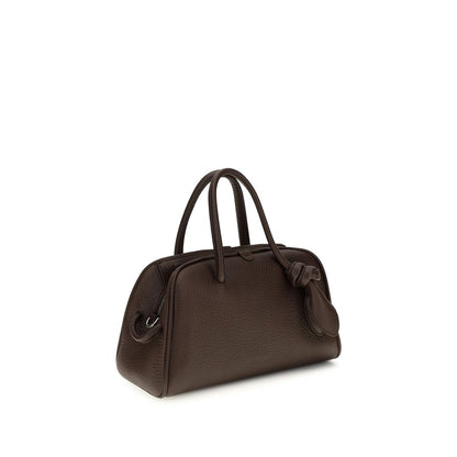 Bolso De Mano Jacquemus Bos Taurus En Cuero De Ternera Marrón