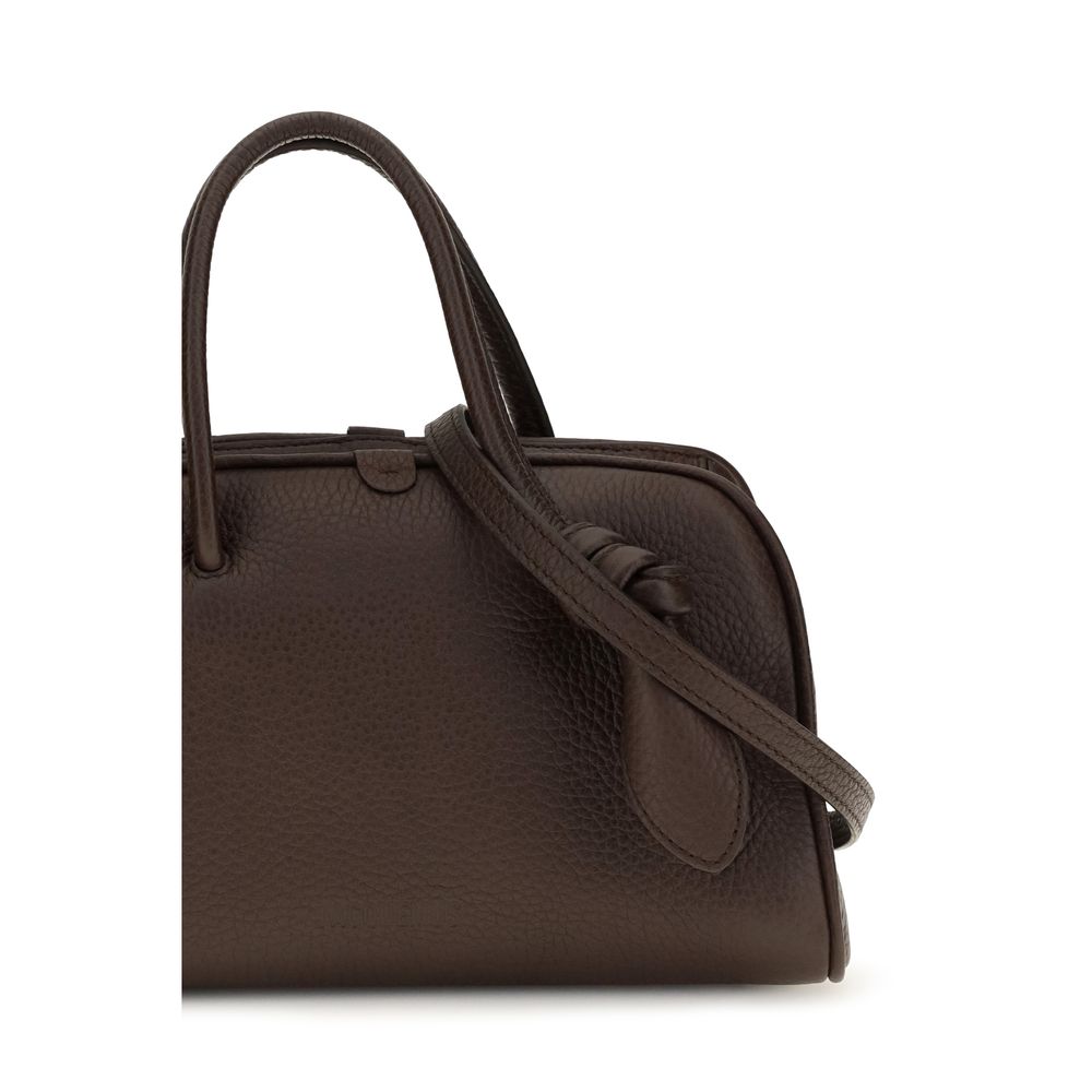 Bolso De Mano Jacquemus Bos Taurus En Cuero De Ternera Marrón