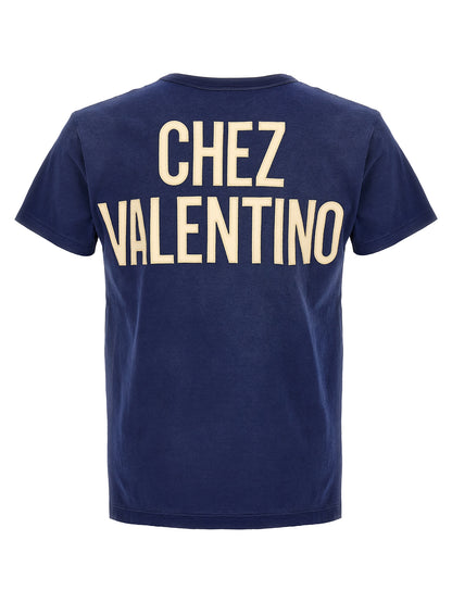 Valentino Garavani Ropa Deportiva de Algodón Azul