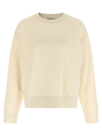 Moncler Beige Cotton Sweatshirt