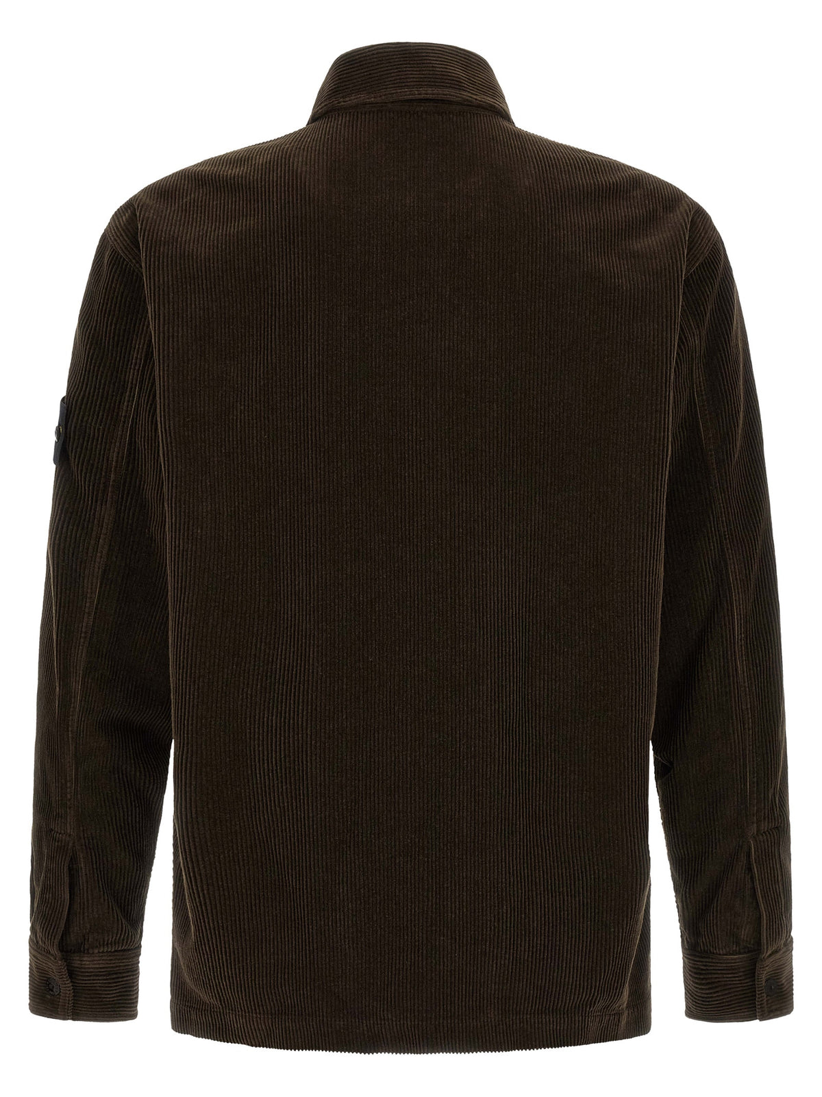 Stone Island Cotton Overshirt in Brown - Comfort And Design