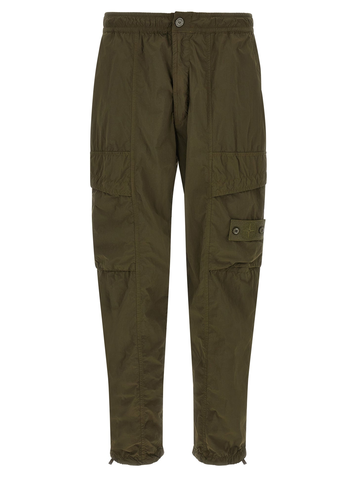 Pantalones Cargo Bicolor de Poliamida Stone Island