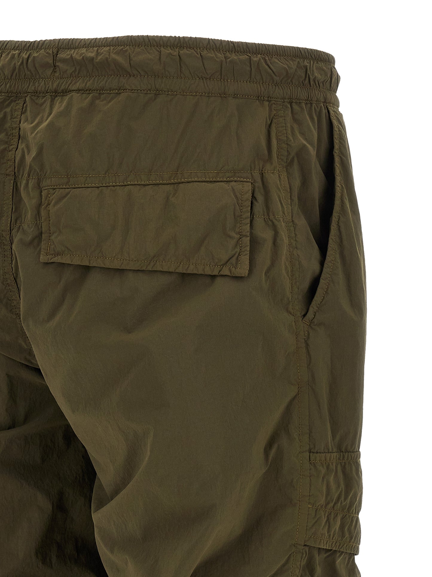 Pantalones Cargo Bicolor de Poliamida Stone Island