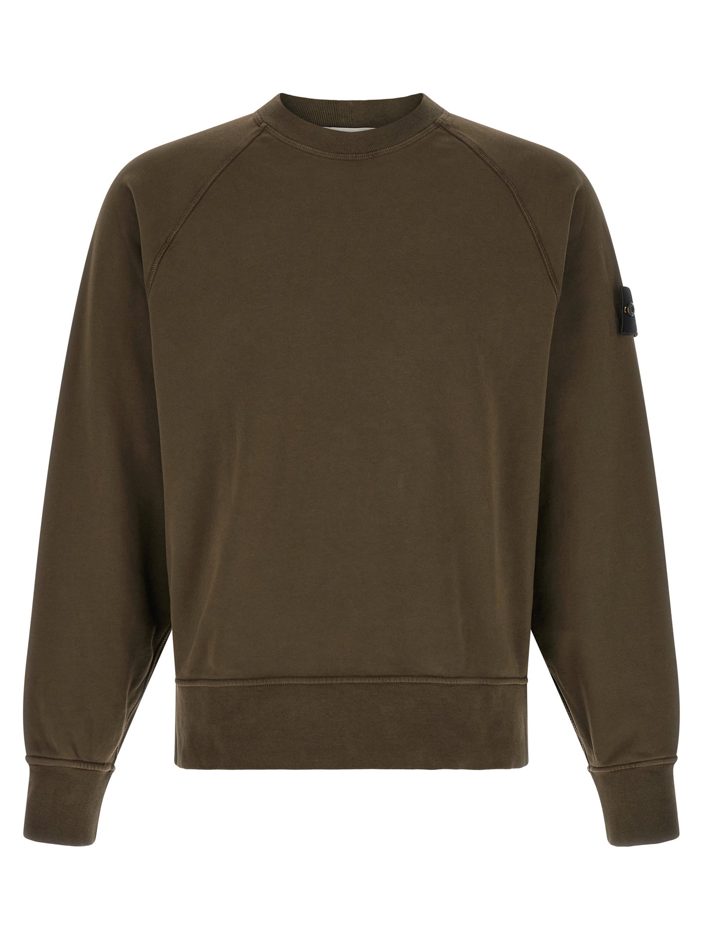 Stone Island Gray Cotton Sweatshirt Reference 6100060