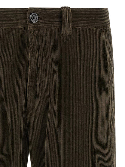 Stone Island Grey Cotton Casual Trousers Reference 3100059