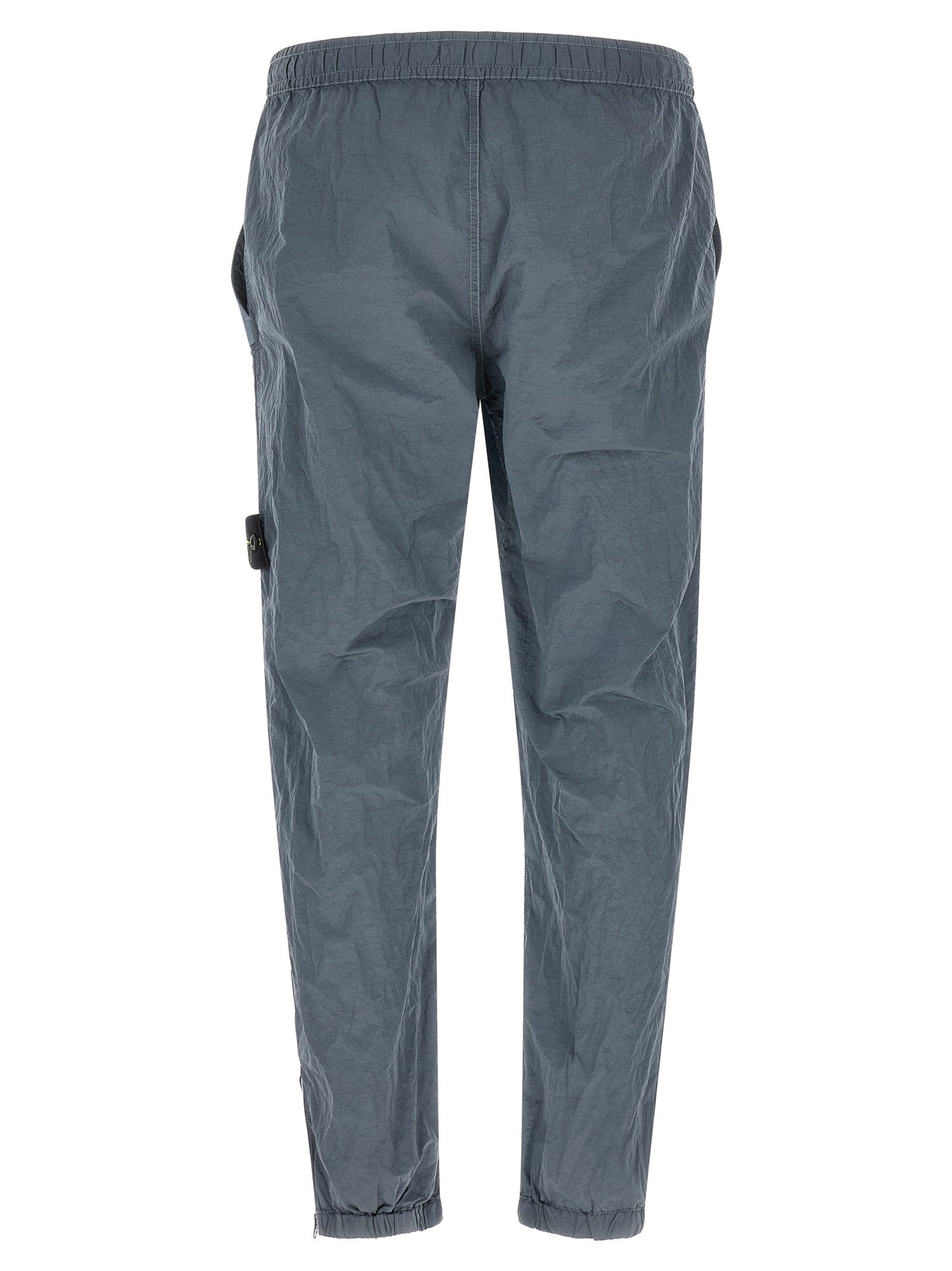 Stone Island Pantalones Deportivos Gris - Durabilidad En Poliamida
