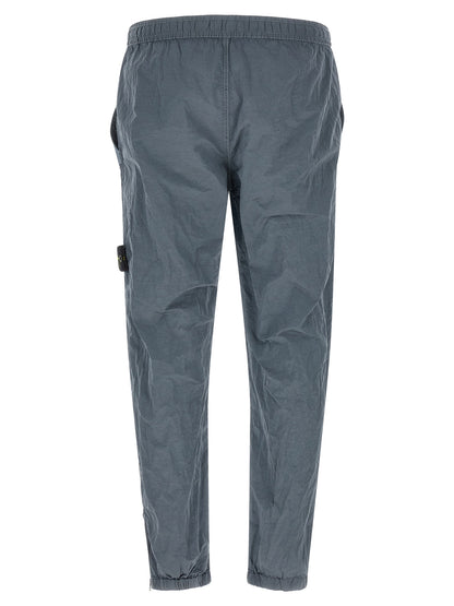 Stone Island Pantalones Deportivos Gris - Durabilidad En Poliamida