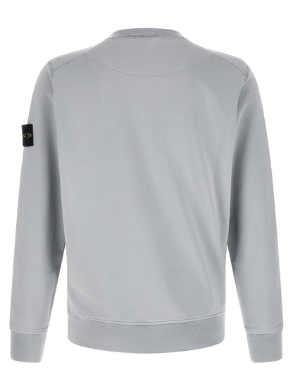 Stone Island Grey Cotton Sweatshirt Reference 6100060