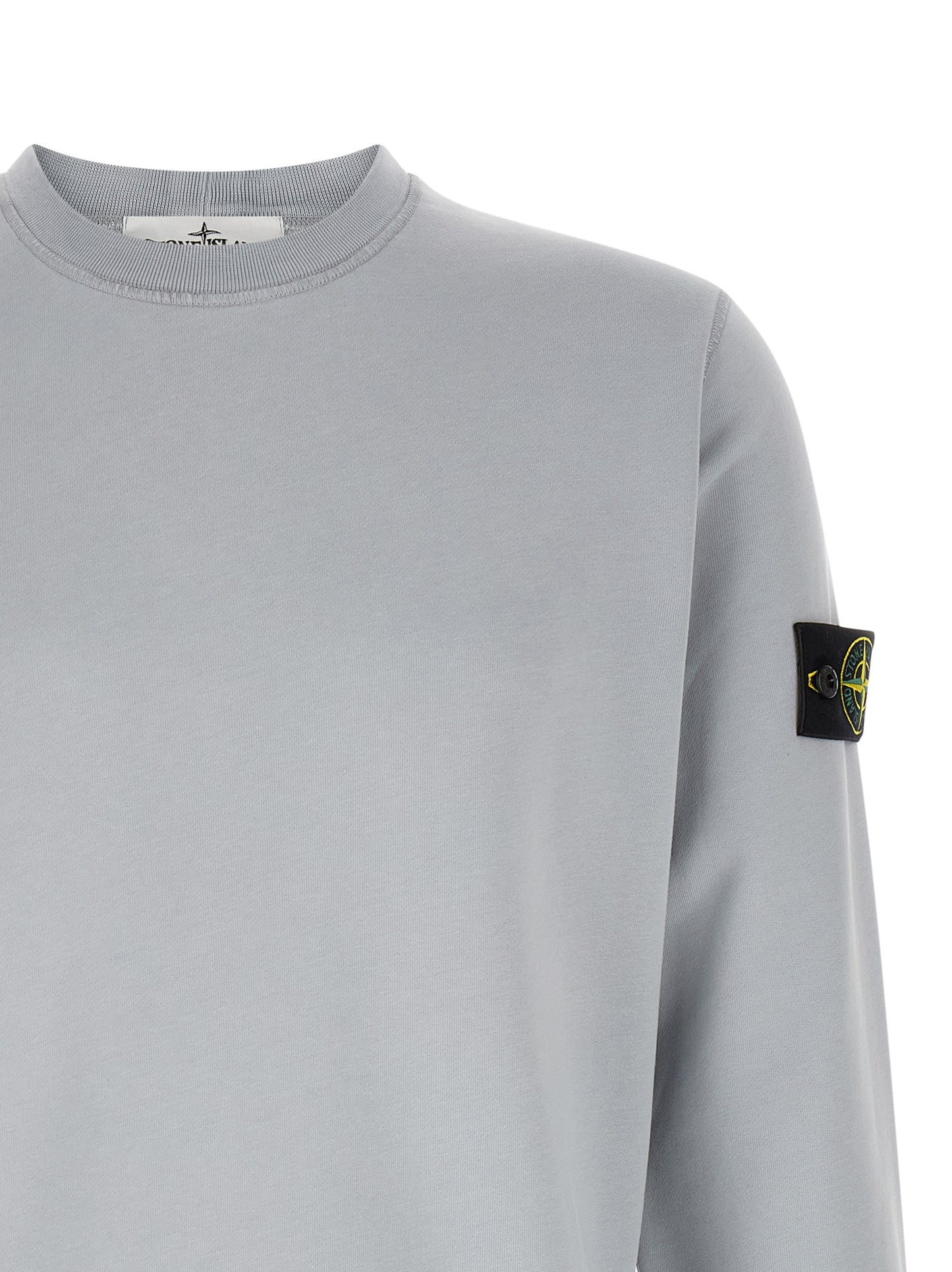 Stone Island Grey Cotton Sweatshirt Reference 6100060