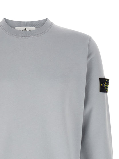 Stone Island Grey Cotton Sweatshirt Reference 6100060