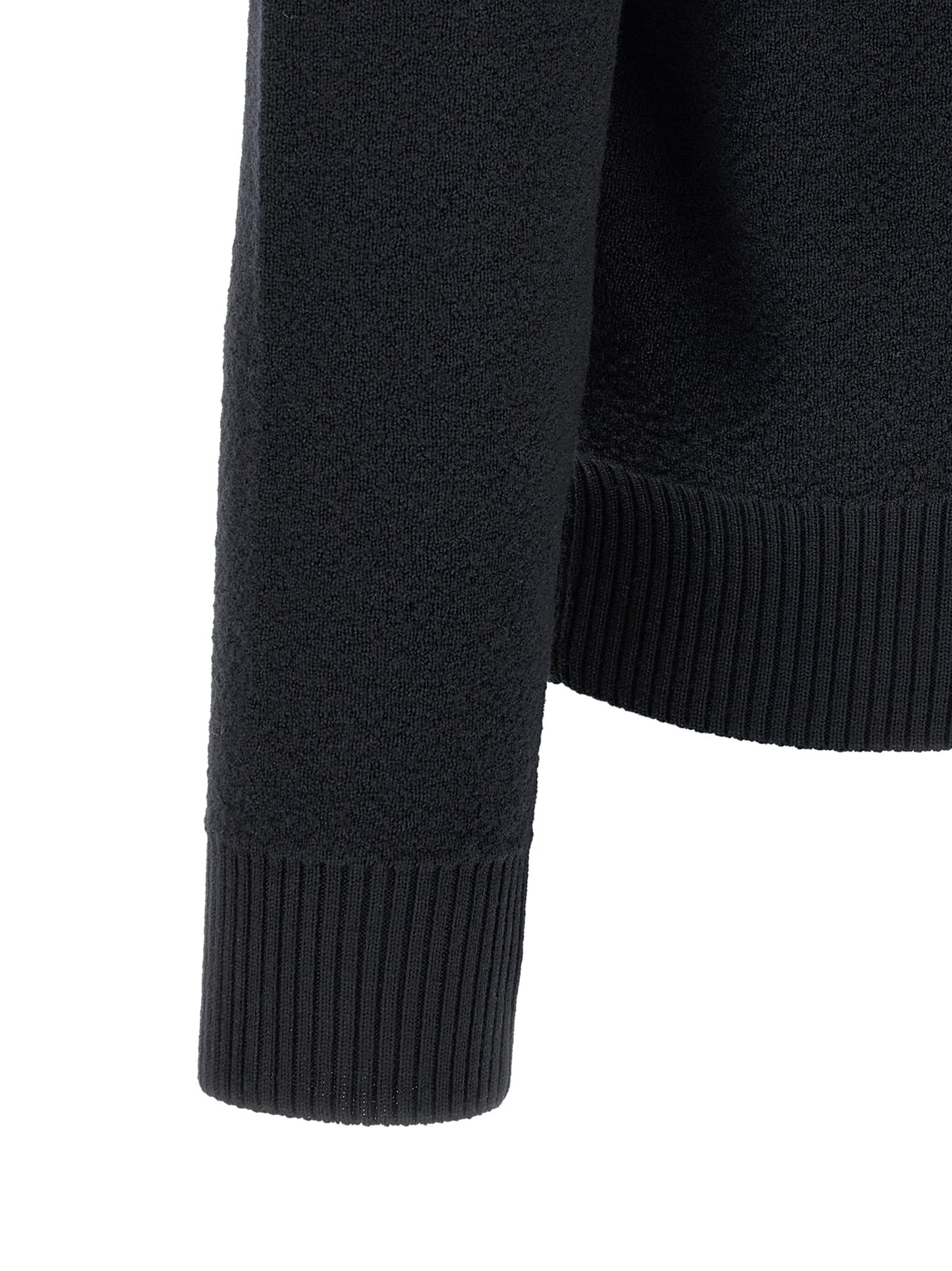 Cárdigan Stone Island De Lana Virgen Azul Clásico