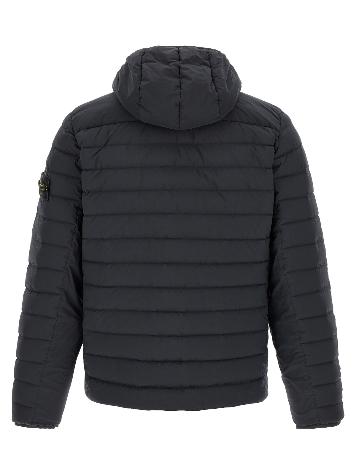 Veste longue Stone Island en polyamide bleu