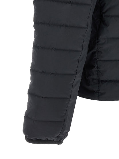 Veste longue Stone Island en polyamide bleu