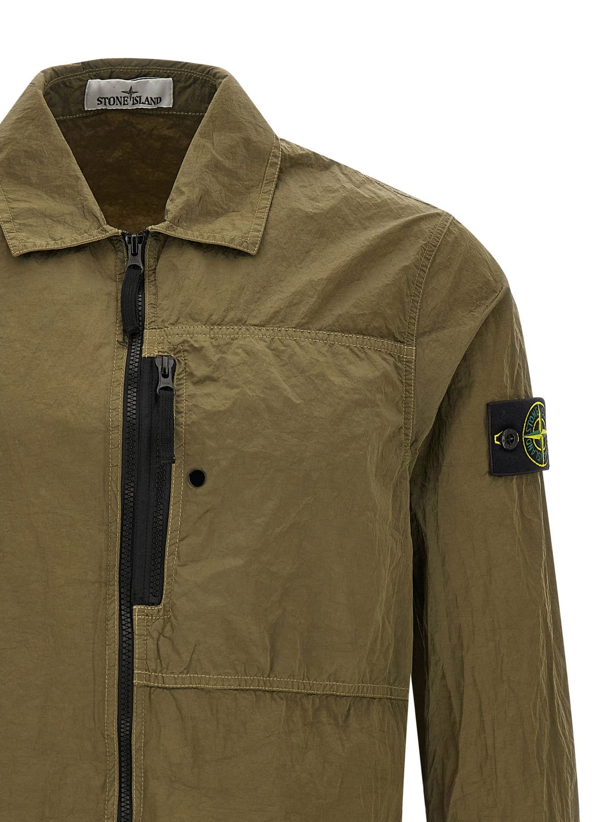 Stone Island Chaqueta Overshirt Bicolor Poliamida Nylon Metal 120004
