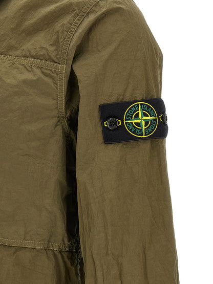 Stone Island Chaqueta Overshirt Bicolor Poliamida Nylon Metal 120004