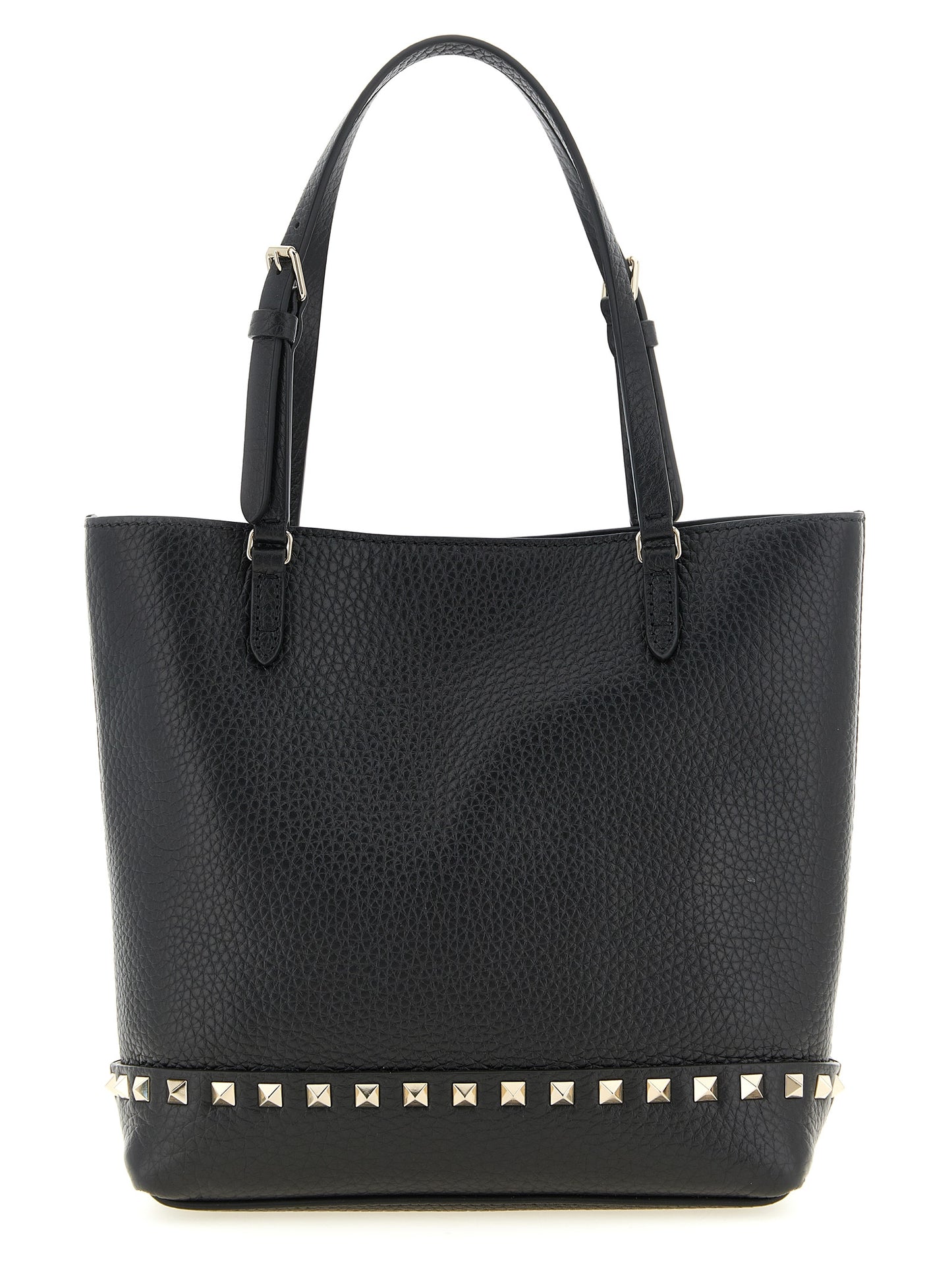 Bolso de hombro Valentino Garavani de piel de becerro negra