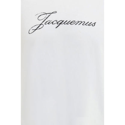 Camiseta Manga Larga De Algodón Jacquemus Color Blanco