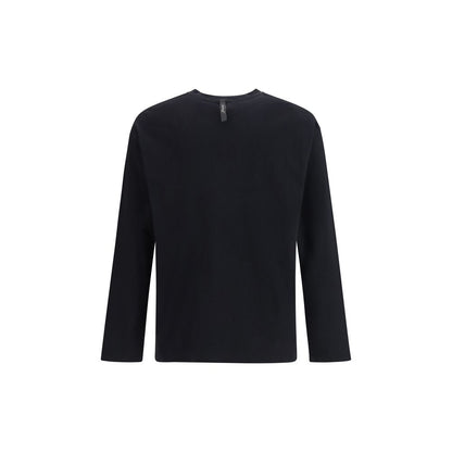 T-shirt Manches Longues En Coton Noir Jacquemus