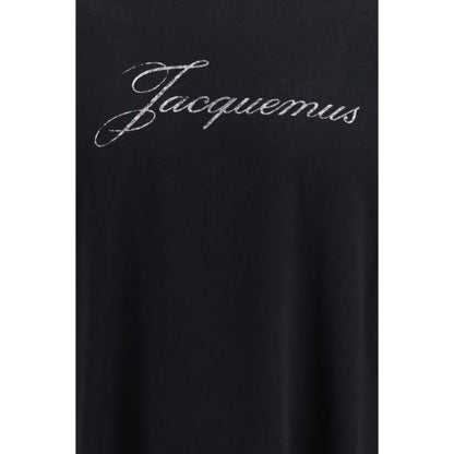 T-shirt Manches Longues En Coton Noir Jacquemus