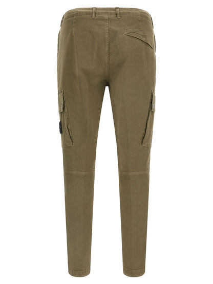 Pantalon cargo en coton bicolore Stone Island