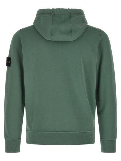 Stone Island Bicolor Cotton Sweatshirt