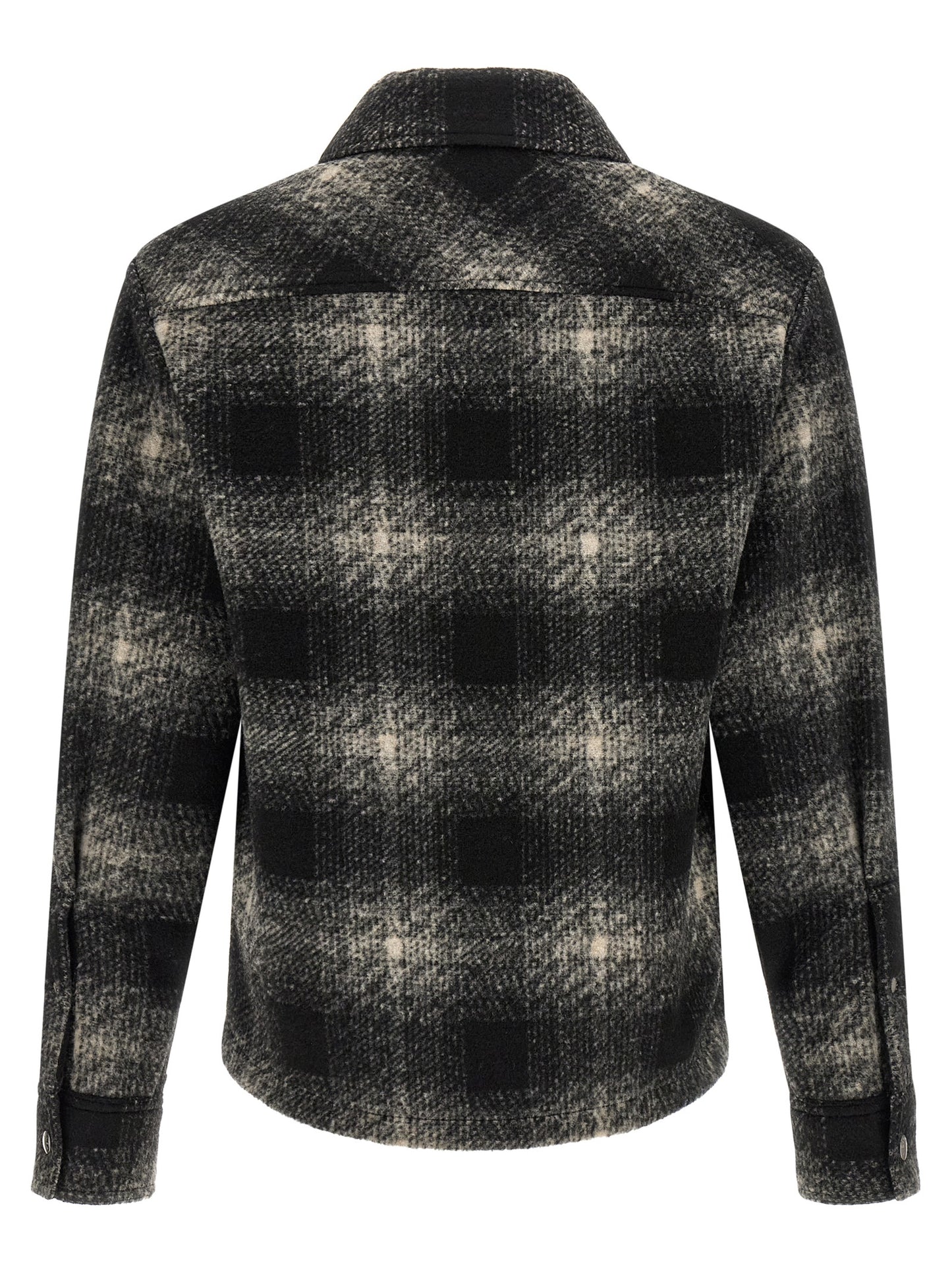 Blouse Moncler en polyester gris, style urbain avec design fonctionnel