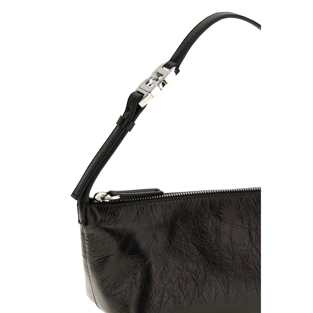 Fendi Bos Taurus Model Black Cowhide Handbag