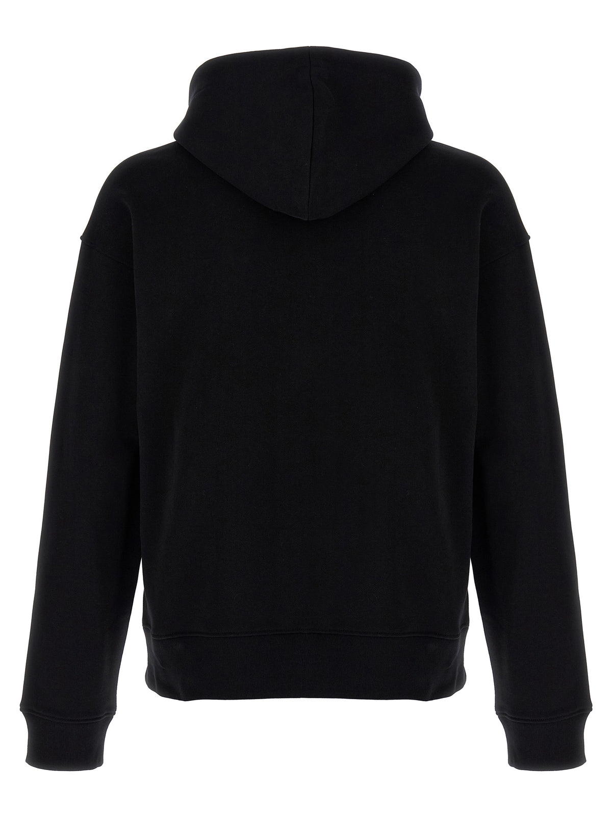 Moschino Sudadera Negra - Algodón Puro Y Línea Depurada