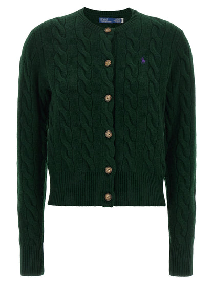 Polo Ralph Lauren Bicolor Wool Cardigan
