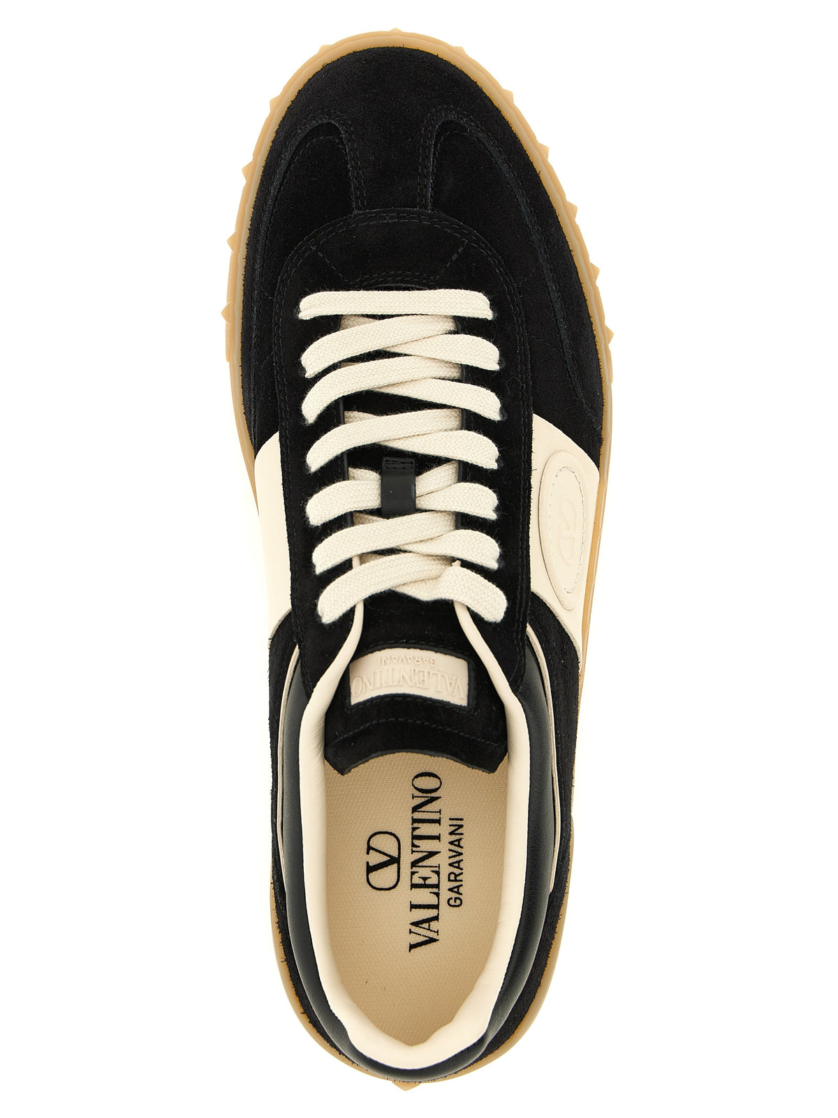 Valentino Garavani Zapatillas Multicolor De Piel De Becerro
