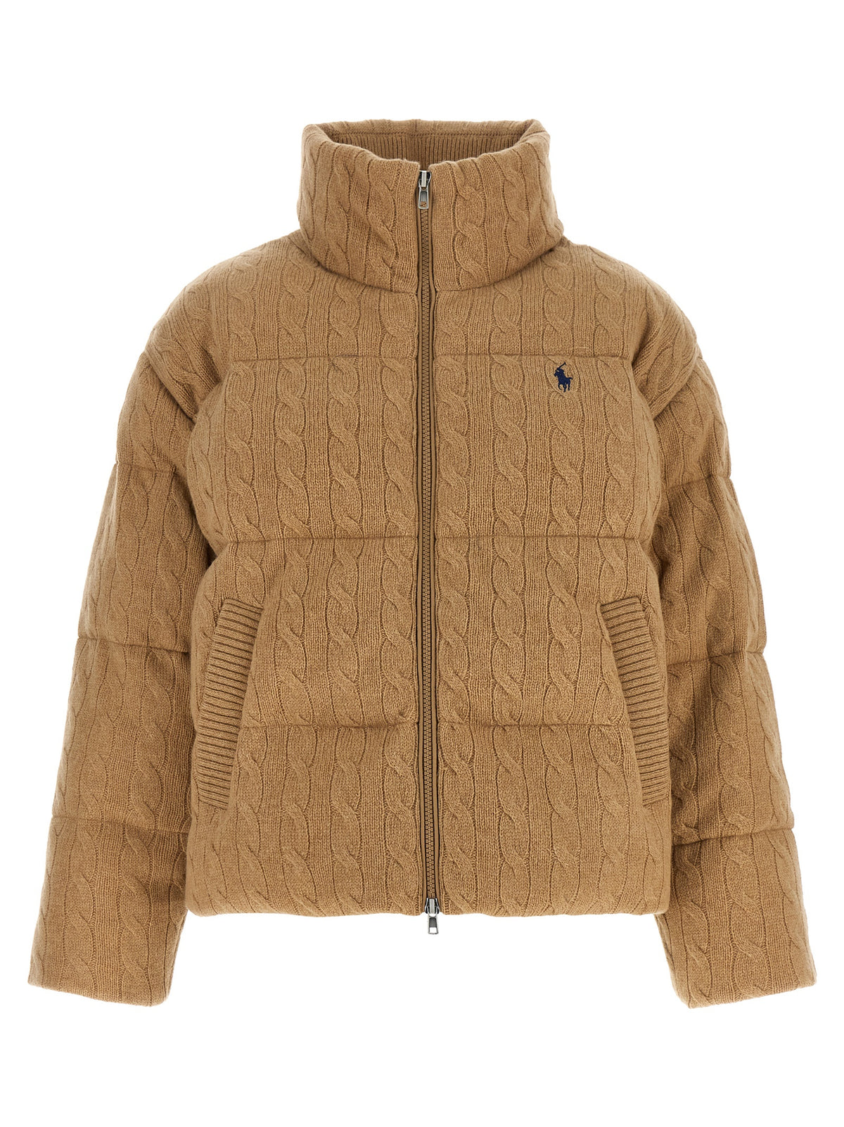 Abrigo Largo De Lana Color Beige Modelo Polo Ralph Lauren