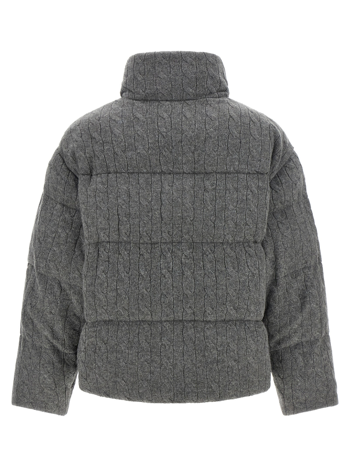 Abrigo de Lana Gris Largo Completo Polo Ralph Lauren