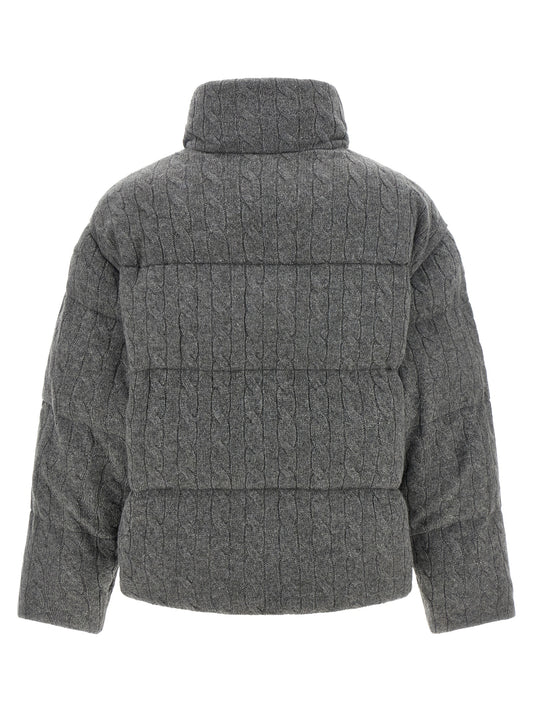 Abrigo de Lana Gris Largo Completo Polo Ralph Lauren