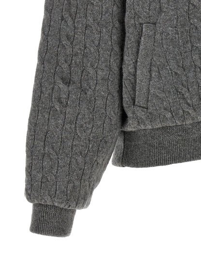 Moda Y Estilo Chaqueta Bomber Lana Gris Polo Ralph Lauren