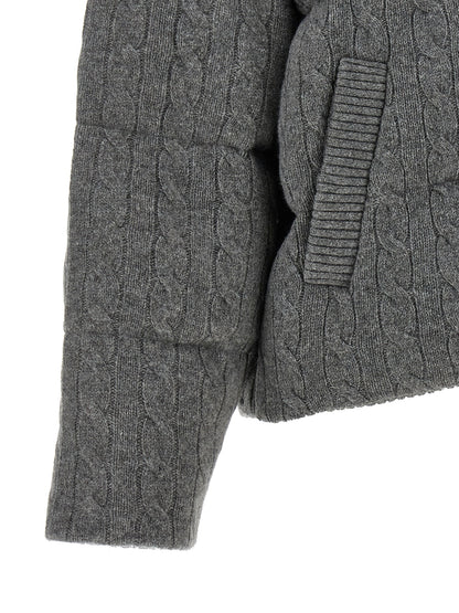 Abrigo de Lana Gris Largo Completo Polo Ralph Lauren