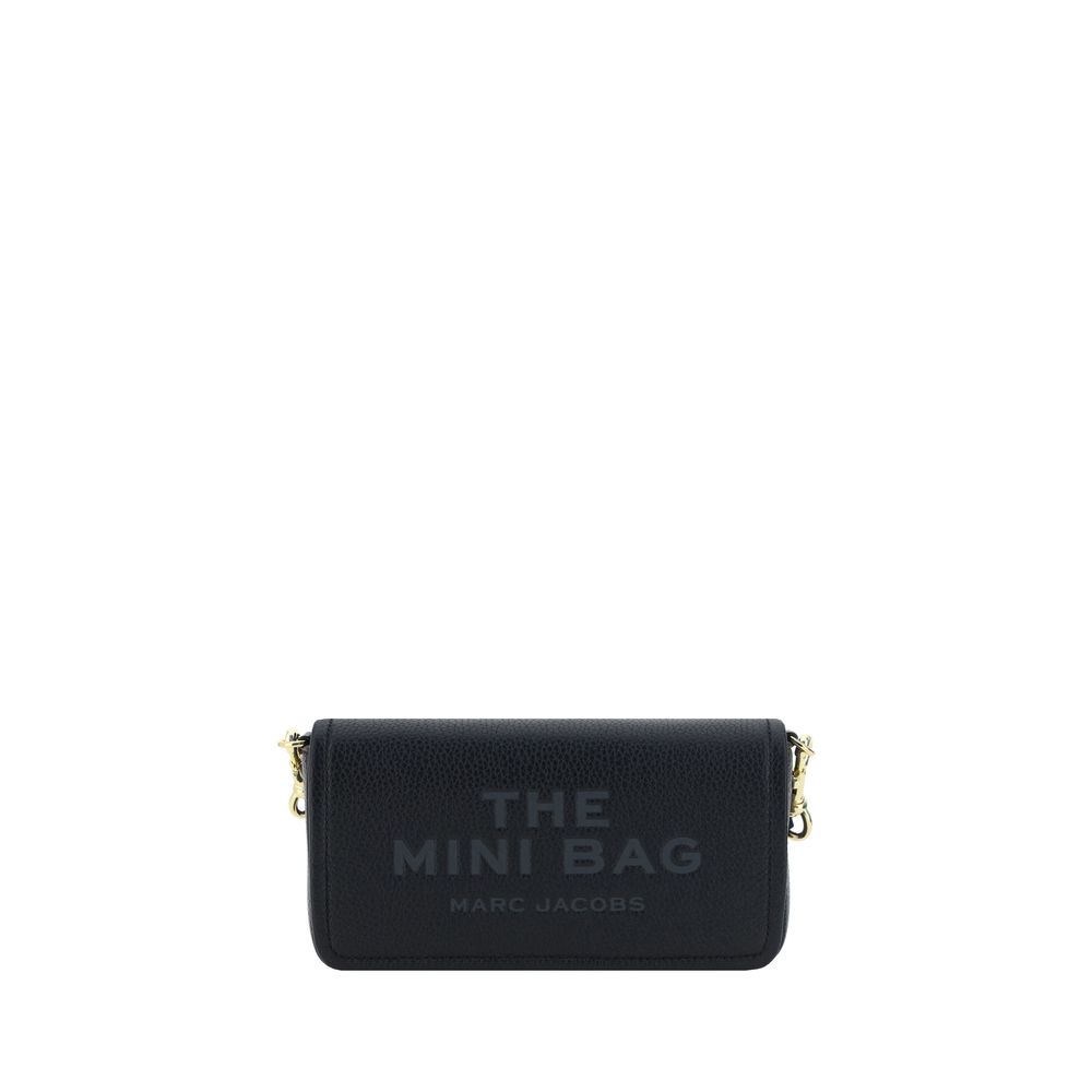 Marc Jacobs Bolso De Hombro En Piel Negra Bos Taurus