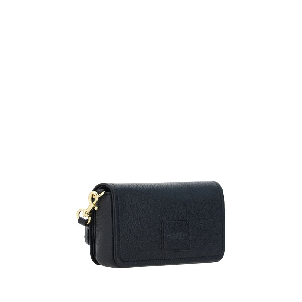 Marc Jacobs Bolso De Hombro En Piel Negra Bos Taurus