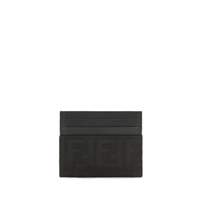 Cartera Fendi De Poliéster Negro Con Diseño Compacto