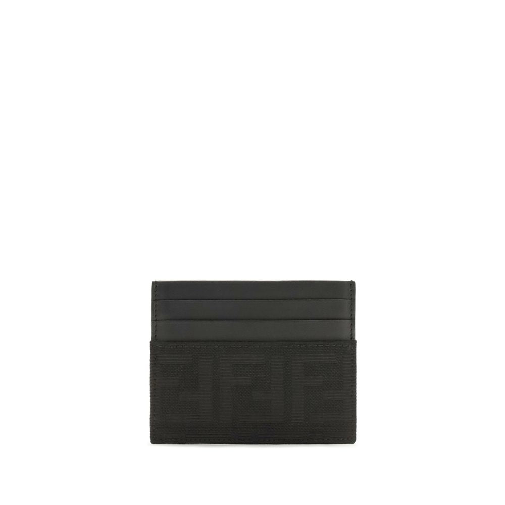 Cartera Fendi De Poliéster Negro Con Diseño Compacto
