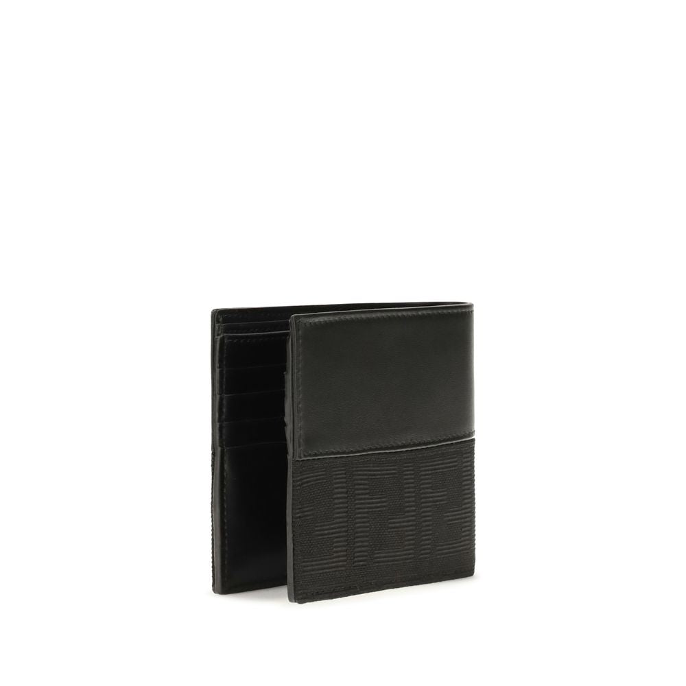 Fendi Bos Taurus black calfskin wallet