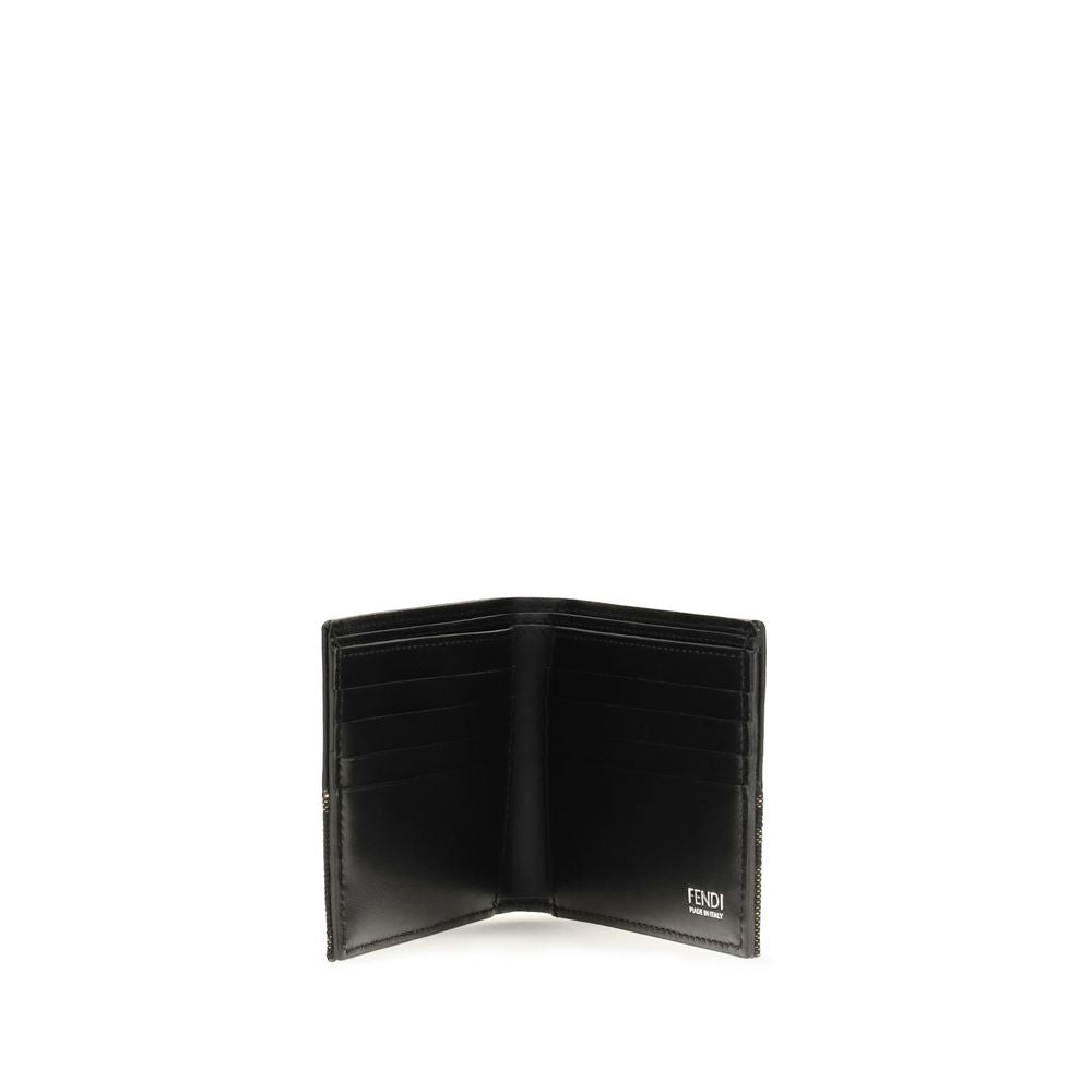 Brown Calfskin Fendi Bos Taurus Model Bag