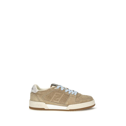 Baskets Fendi Beige - Finition Entièrement en Caoutchouc