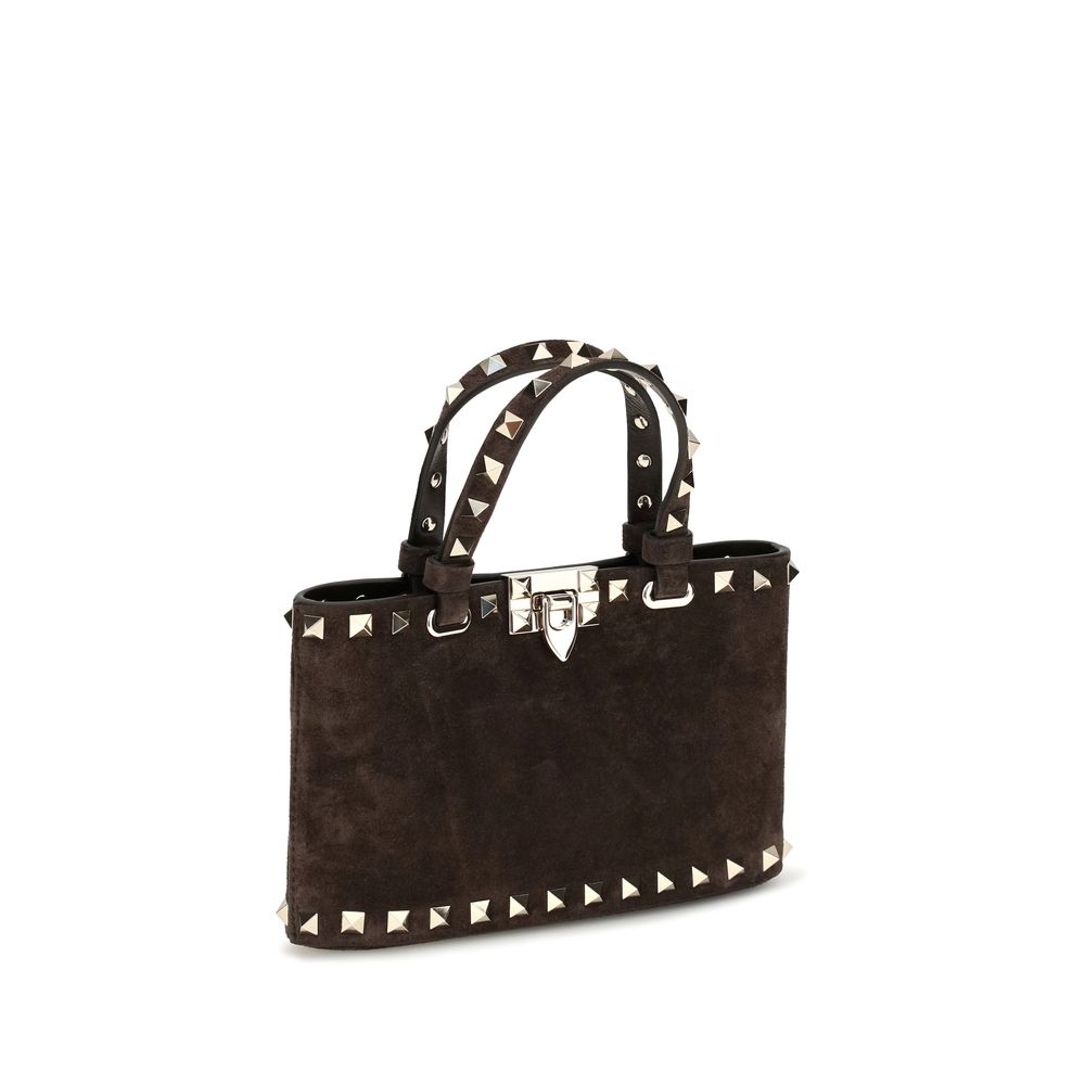 Sac Valentino Garavani Marron Cuir De Veau