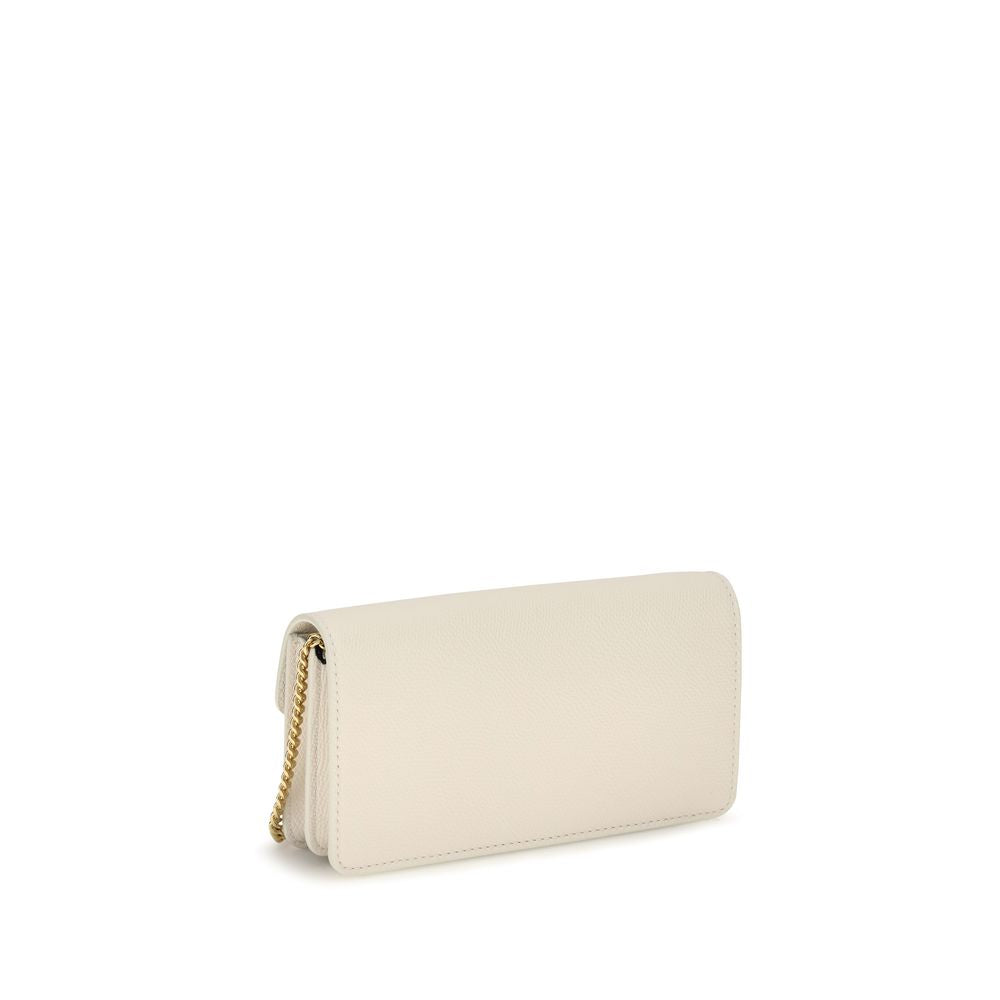 Cartera Valentino Garavani Piel De Ternera Beige Modelo Bós Taurus